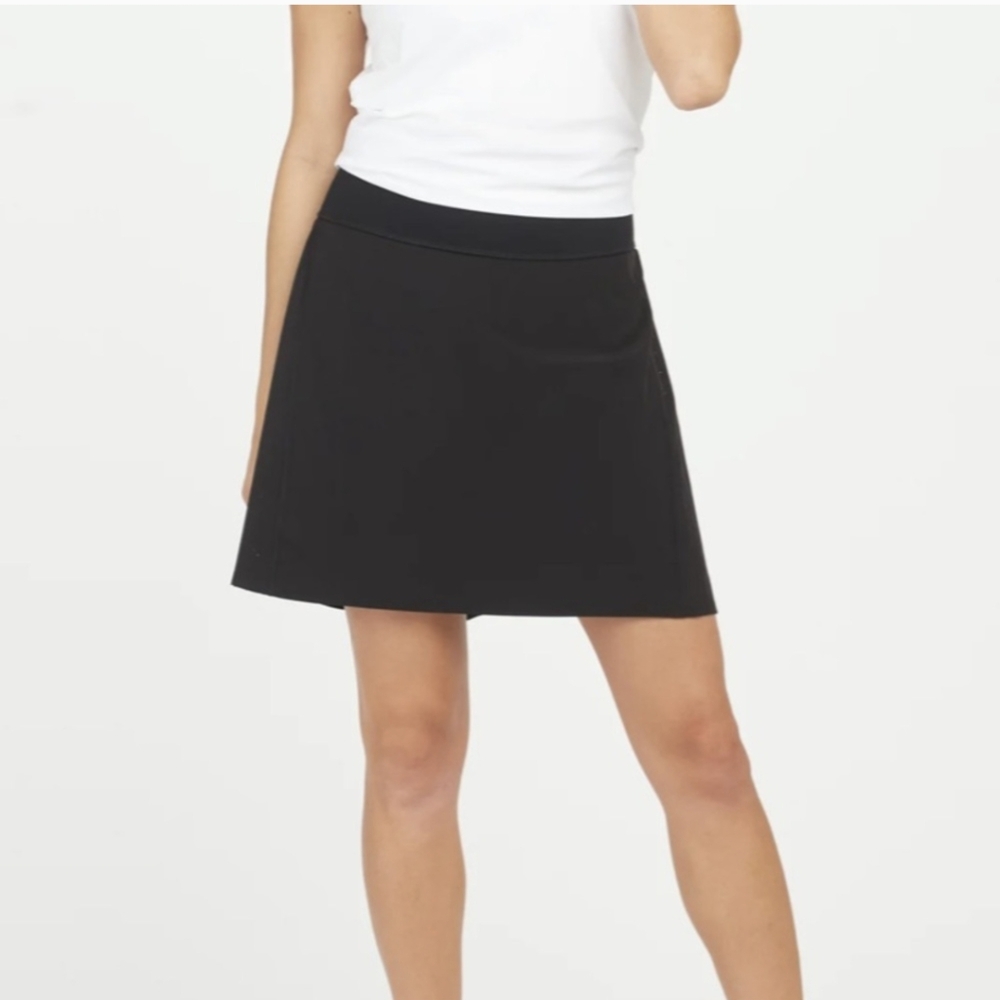 SPANX The Get Moving Skort, 17" - Black - Size 3X